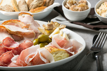 antipasto di affettati