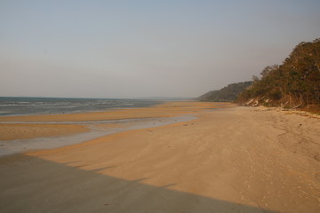 Strand auf Fraser Island in Australien