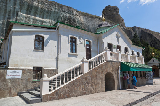 Church of the Trinity Life-giving Holy Clement Monastery in Inkerman, Sevastopol, Crimea
