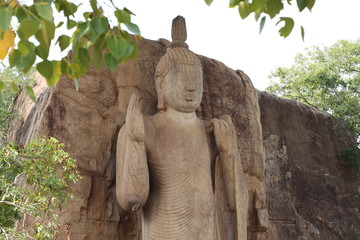 Grand Bouddha Aukana Sri Lanka