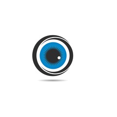 Branding Identity Corporate Eye Care vector logo