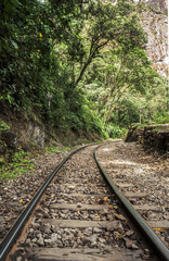 Obraz premium vias de tren