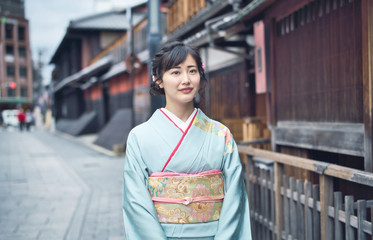 Fototapeta premium 着物の女性