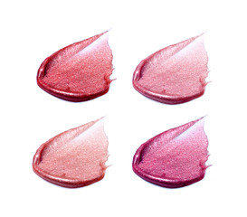 Lip gloss isolated on white background