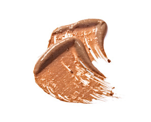 Scrub isolated on white background