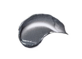 Clay mask isolated on white background	