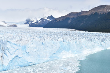 Beautiful Perito Moreno Glacier in El Calafate in Patagonia, Argentina in South America