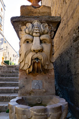 Gebäude, Fassaden und Gassen in Palma, Mallorca Spanien