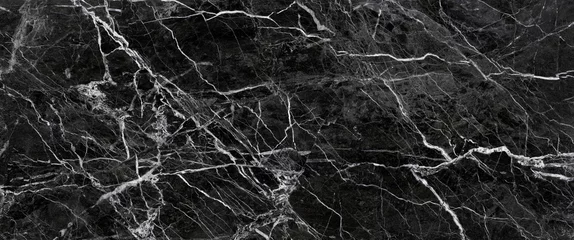 Photo sur Aluminium brossé Marbre texture de pierre de marbre noir, fond naturel