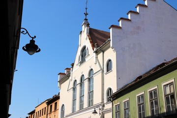 Sibiu street, Romania