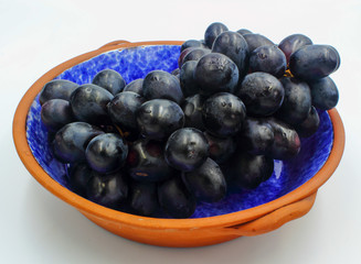 bowl of grapes