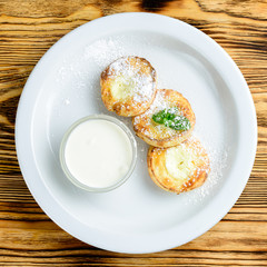 children's pancakes from cottage cheese