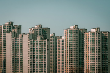 modern buildings in Seoul, South Korea