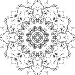 set of floral elements