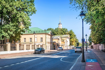 Большая Никитская улица View of the bell tower  from Bolshaya Nikitskaya Street