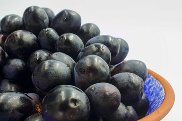bowl of grapes
