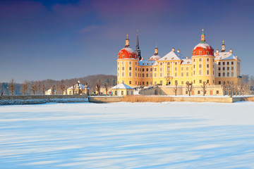 Schloss Moritzburg bei Dresden, Deutschland