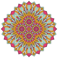 Mandala. Ethnic decorative elements