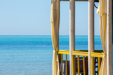 Terrazza sul mare a Punta Secca (frazione di Santa Croce Camerina, provincia di Ragusa), in Sicilia