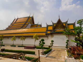 Fototapeta na wymiar Wat Suthatthepwararam, Bangkok, Thailand