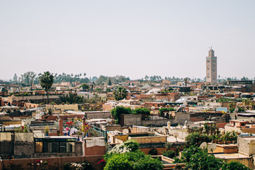 Obraz premium Marrakesh City Overview