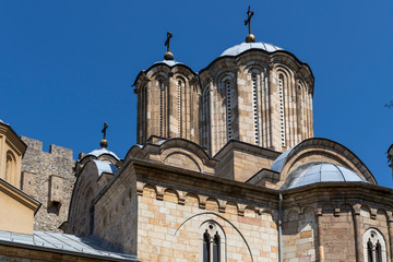 Fototapeta na wymiar Medieval Manasija monastery, Serbia