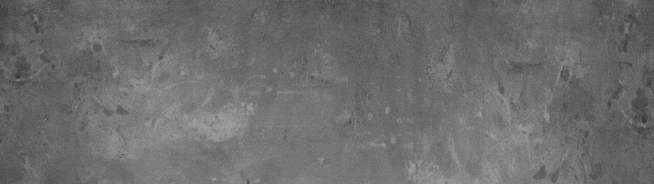 Gray antharcite stone concrete texture background panorama banner long