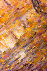 Artists oil paints multicolored closeup abstract background