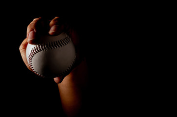 右手投げ投手の変化球の握り方