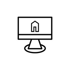 device home icon vector design