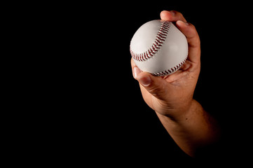 右手投げ投手の変化球の握り方