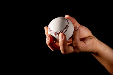 右手投げ投手の変化球の握り方