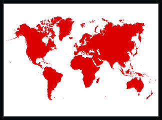 World Map Vector Illustration