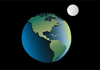 Earth vector