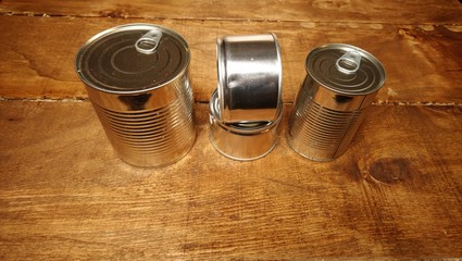 For cans of preserves in line