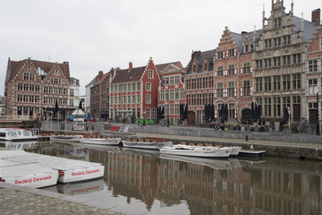 Fototapeta premium Ghent city in east Flanders of Belgium