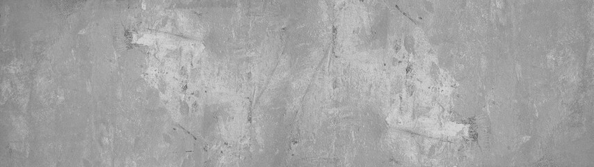 Gray bright cement stone concrete texture background panorama banner long
