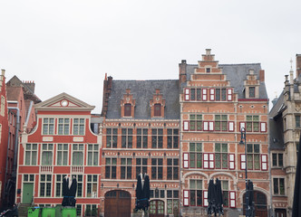 Ghent city in east Flanders of Belgium