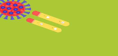 A illustrative view of Corona virus. It is an infectious disease virus that effects human system very badly