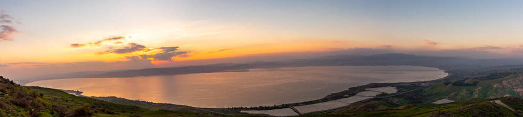 Sea of Galilee , golan height, Israel - obrazy, fototapety, plakaty