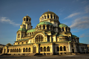 Fototapeta na wymiar iglesia sofia bulgaria