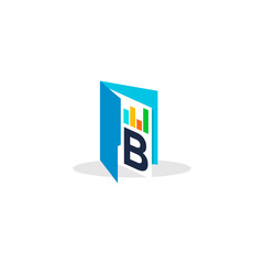 Obraz premium Initial Chart Folder