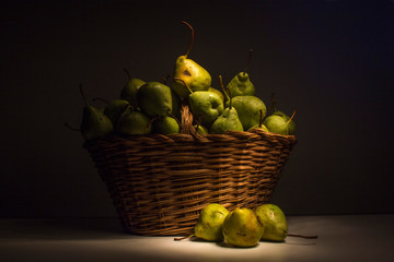 Fruit Still Life - lightpainting