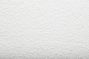 Polystyrene, Styrofoam foam texture. Universal packaging material. Insulation and noise insulation.