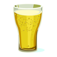 glass of cider drink juice stay hydrated fluid isolated on white background