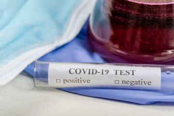 Coronavirus covid-19 objects concept.