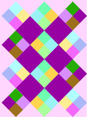 Scotch Pattern background vector. Decorative background