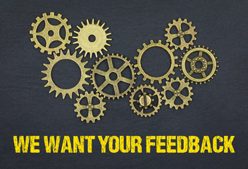We want your Feedback