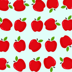 apple vector graphic pattern