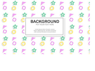 vector graphic abstract geometric colorful background perfect for wallpapers, background covers etc.